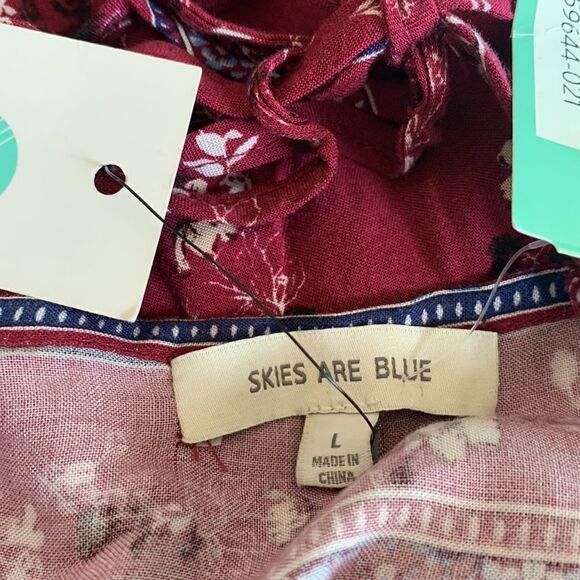 Skis are Blue magenta Talula romper Size L NWT - Picture 7 of 8